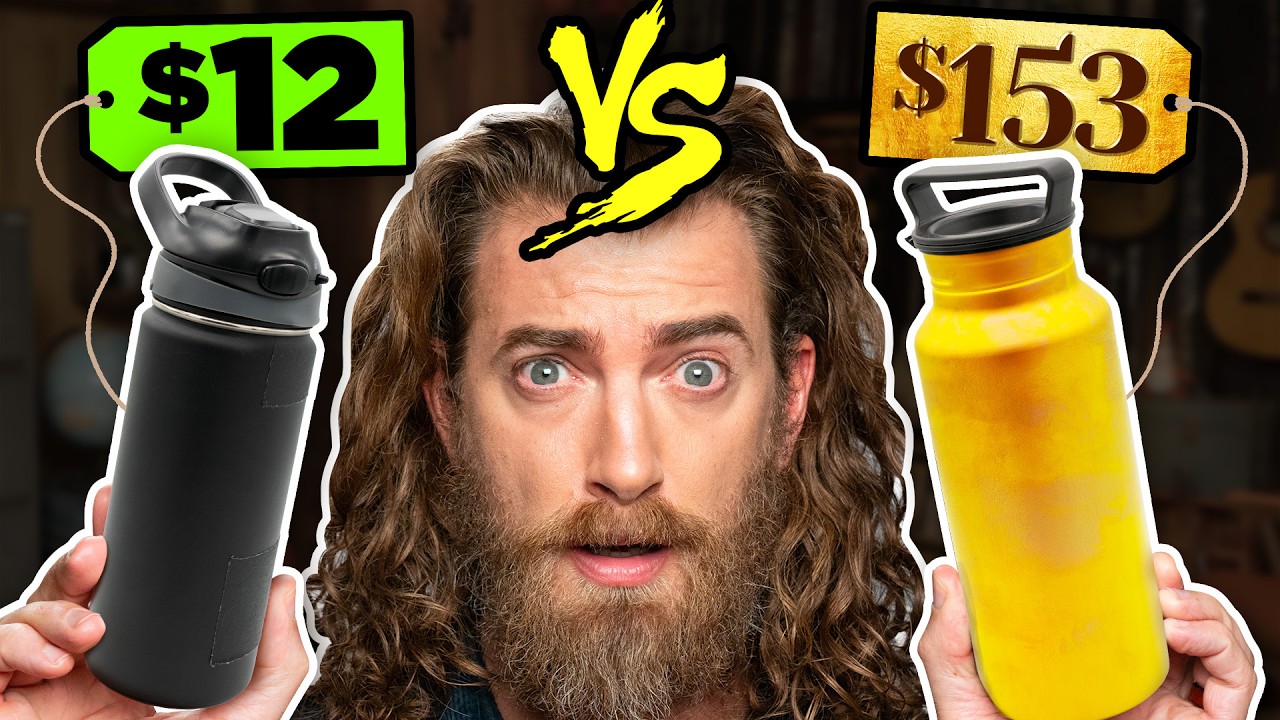 12 vs. 153 Water Bottle Test YouTube