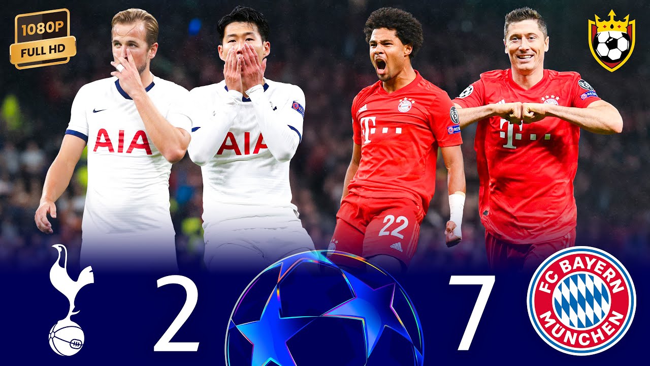 Бавария разгромила Тоттенхэм, забив "7" голов в Лондоне!! 🤯💥🔥❯ Тоттенхэм (2-7) Бавария Мюнхен ● FHD