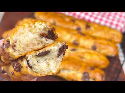Quick 3-Ingredient Chocolate Bread: 🥖🍫 Super Soft & Fluffy