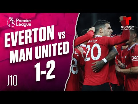 Highlights & Goals: Everton vs. Man United 1-2 | Premier League | Telemundo Deportes