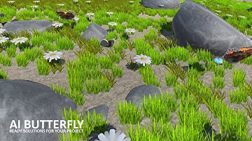 AI Butterfly for Unity