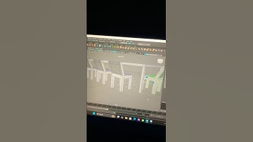 3d model dining table #mayamodeling  #maya #3dmodeling #maya3d #mayatutorial #3dmodel #animation