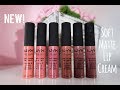 NEW! NYX Soft Matte Lip Cream Lip Swatch | 12 new shades