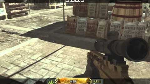 MW3 - 2 Ground Trickshots Online GWK! (Map: Seatown)