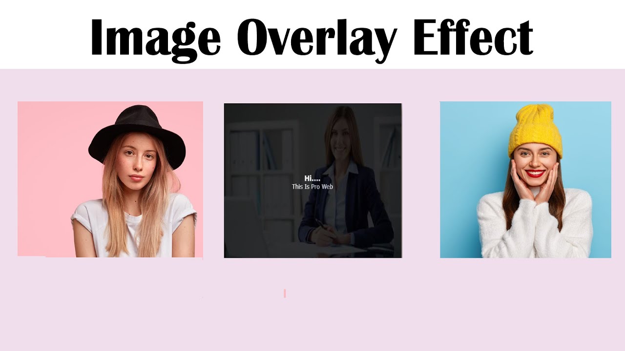 hover css คือ  Update New  How To Create Image Overlay Hover Effect Using Only HTML \u0026 CSS