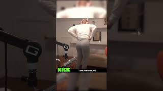 Streamer goes wild showing his exercise routine #streamer #kick