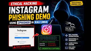 Instagram Login Phishing Demo in Kali Linux (Educational Purpose Only)
