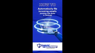 How to automatically file incoming emails in Outlook