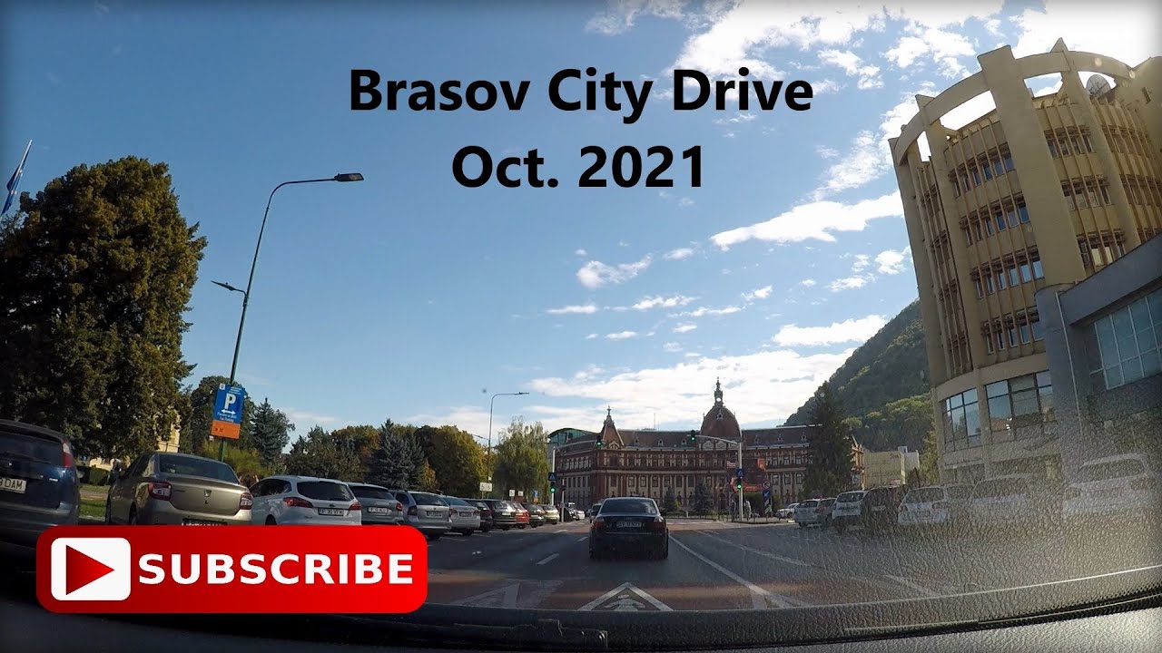 Brasov City Drive | Oct. 2021 | Driving in Romania | DN1