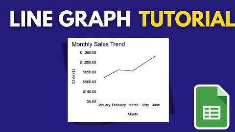 How to Make a Line Graph in Google Sheets (Quick & Easy 2025)