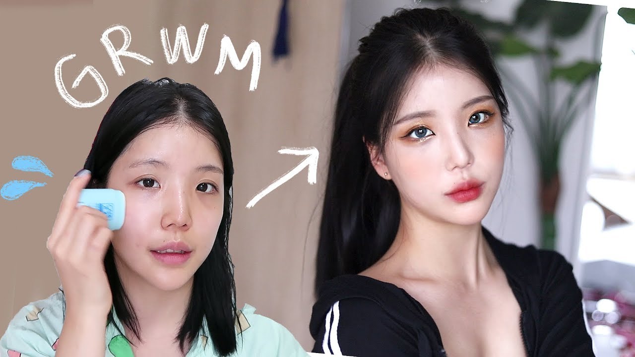 찐 웜톤메이크업☀️여름메이크업꿀템 warm tone makeup - [쩡유]