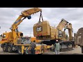 Disassembly And Transporting By Side The Huge Cat 6015B - Sotiriadis Brothers