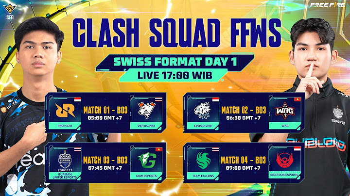 [ID] FFWS Sea Spring 2025 - Clash Squad Day 1