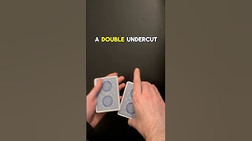 Easy Card Control - Double Undercut Tutorial #magic #tutorial #shorts #magictricks #cardtricks