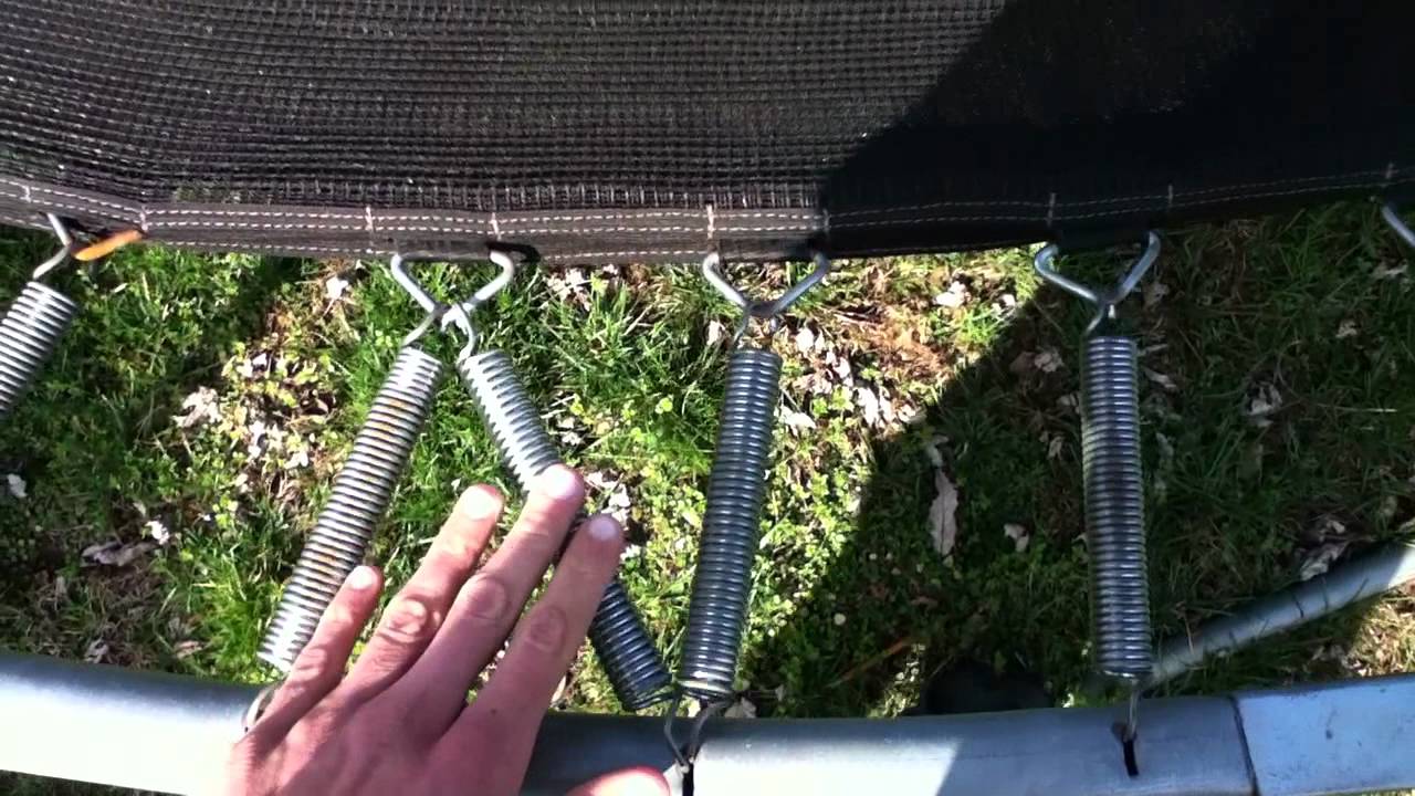 How to Tighten a Trampoline 