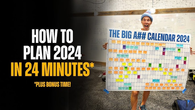 The Big A## Calendar™ 2024 – Jesse Itzler