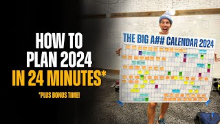 How to Plan 2024 in 24 Minutes! With Jesse Itzler