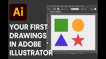 Master Adobe Illustrator | Ep: 2 Part 1 - Your First Drawings: Easy Shapes & Tools for Beginners