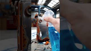 Rust Removal on Old Film Camera
