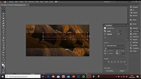 Making a poster with Cursive signa script and Aleante Sans