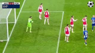 🔴Arsenal vs Porto 1 0 4 2 Penalty Shootout HIGHLIGHTS Full Time Crazy Celebration!2