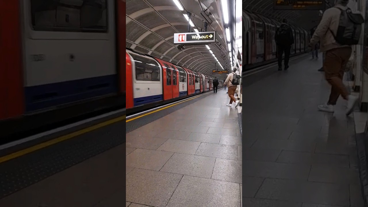 Central Line at Bethnal Green Station 