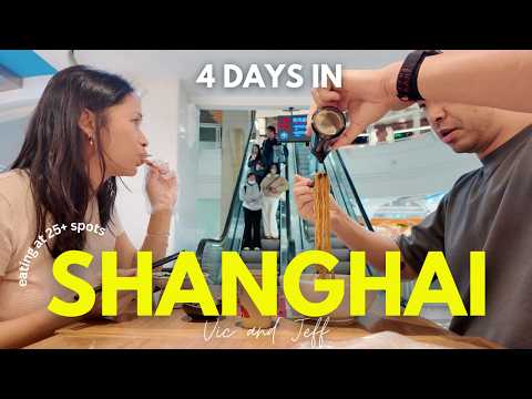 Shanghai - 4 days, 28 spots. Eating like locals