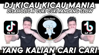 DJ KICAU KICAU KICAU MANIA X DISAHOLIC X CURI CURI PANDANG SLOW VIRAL TIKTOK FULL SONG 2026 !!