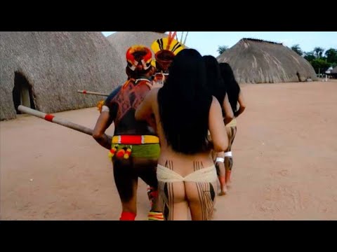 A dança do Takuaga #Xingu