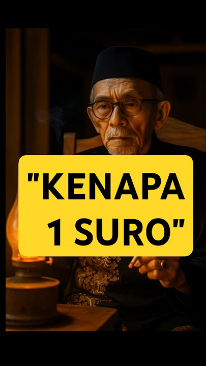 'Asal Usul 1 Suro | Antara Islam dan Jawa' #ngajikehidupan #wejanganjawa #ngajisimbah #shorts