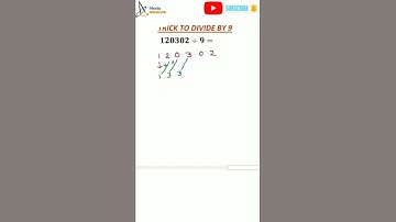 #shorts #maths #divide by 9 #mentegenius #chsl #ssc #vedicmaths #tipsandtricks by Rajni Aggarwal