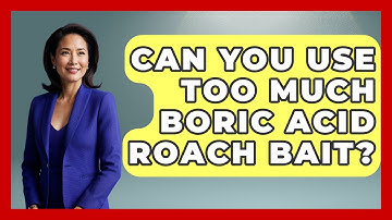 Can You Use Too Much Boric Acid Roach Bait? - Insects and Invaders