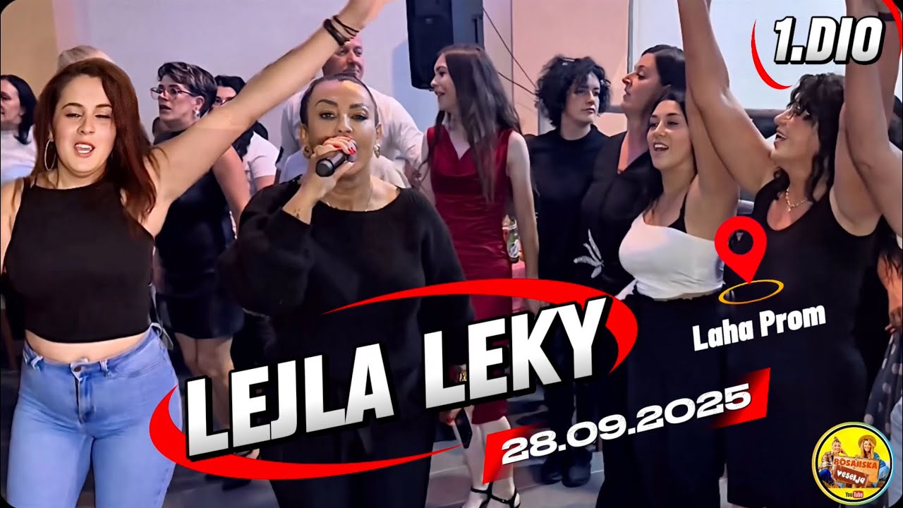 LEJLA LEKY priredila zabavu vijeka LAHA PROM igrači lome 1.Dio 28.09.2025