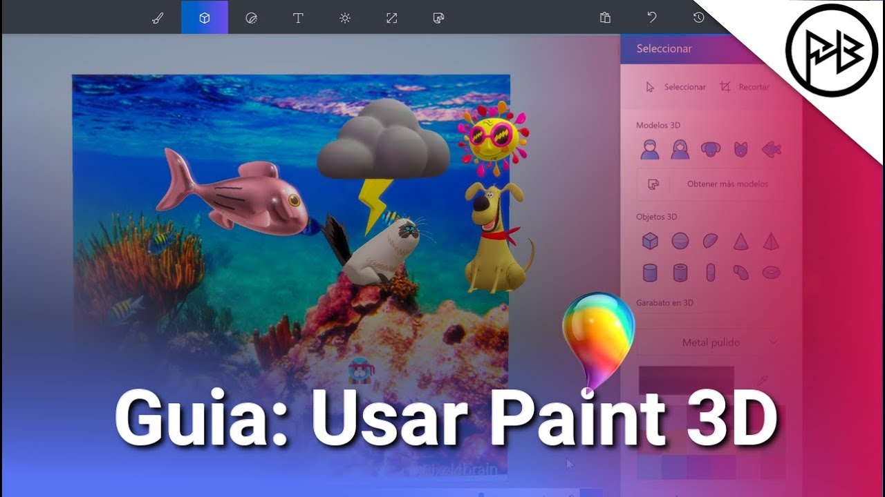 Guía: Como Usar Paint 3D para crear (Modelos 3D) - thptnganamst.edu.vn