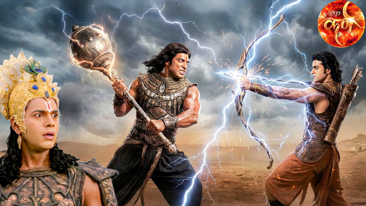 जब कर्ण ने किया भीम पर सबसे खतरनाक वार देखकर वासुदेव चौंक उठे || Suryaputra karn