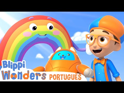 Arco-íris | Melhores Episódios de Maravilhas do Blippi! | Vídeos Educativos para Crianças