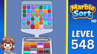 Marble Sort Level 548 Solution Walkthrough
