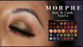 Antique Green Look Feat Morphe 39A Dare To Create Palette