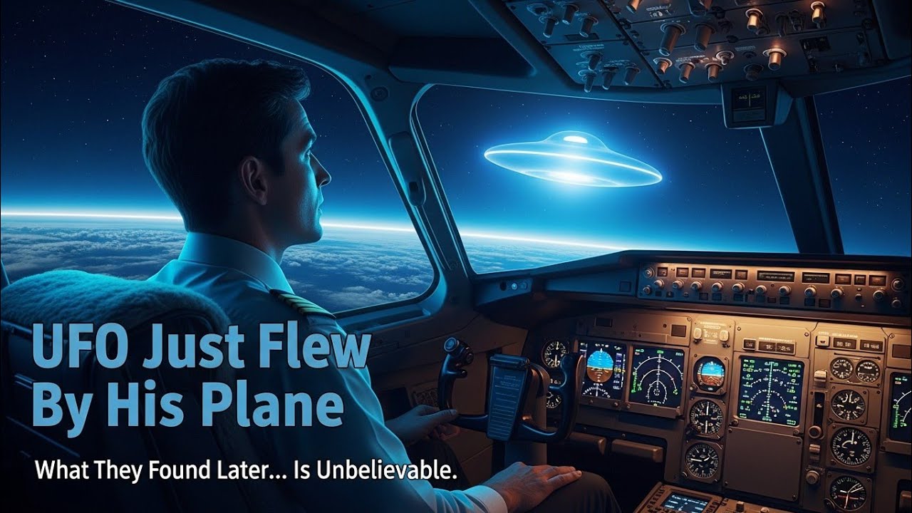 Pilot Reports a UFO Just Flying By His Plane | “Creepy... Yet Beautiful” | True Story
