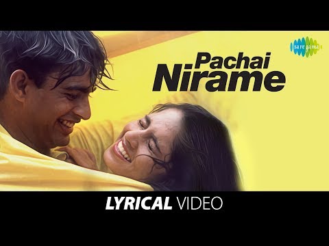 Pachai Nirame Song With Lyrics | A R Rahman Hits | Hariharan Hits | Alaipayuthey