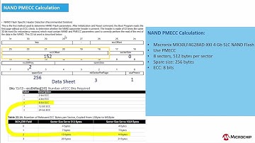 NAND PMECC Header Calculation for the SAMA7D65 Curiosity Board