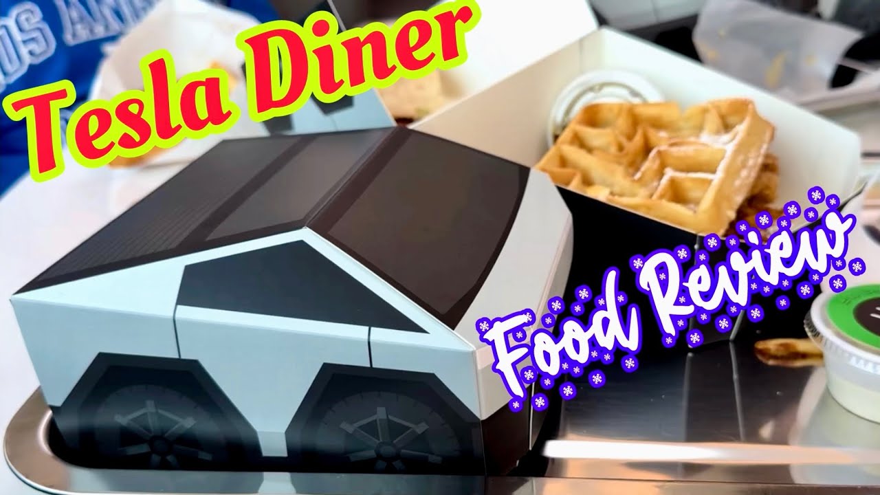 🔴 ［Food Review! ］ TESLA DINER  @ Hollywood, CA 