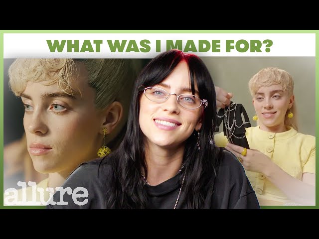 Billie Eilish Breaks Down What Was I Made For Music Video | Allure class=