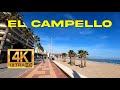 Caminando por El Campello - Playas - Parques - Centro (Alicante, Valencia, España) [4K UHD Ultra HD]