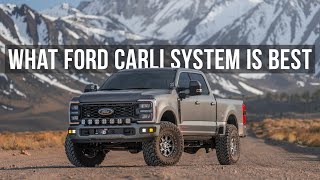 Which Carli Suspension System is Best For Your 2017+ Ford Super Duty?