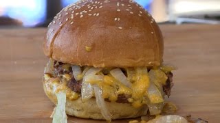 Paradise Pup Cheddar Char Burger Copycat Recipe!