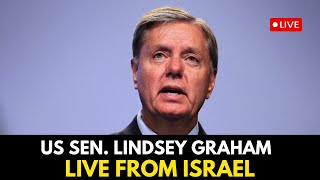 LIVE | Sen. Lindsey Graham Holds News Conference in Tel Aviv After Meetings With Israeli Officials
