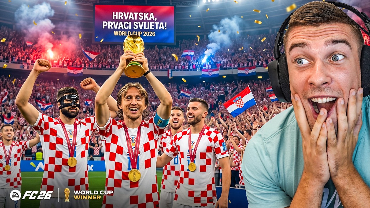MOŽE LI HRVATSKA OSVOJITI SVJETSKO PRVENSTVO?! 🏆 (FC 26 World Cup)