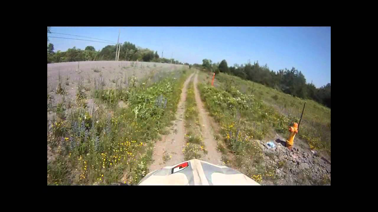 2006 yamaha yzf 250 riding hard - YouTube