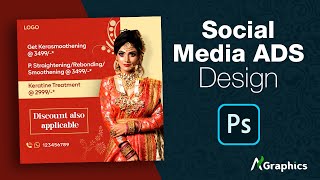 Social Media Post Design - Photoshop Tutorial | Instagram Facebook Post
